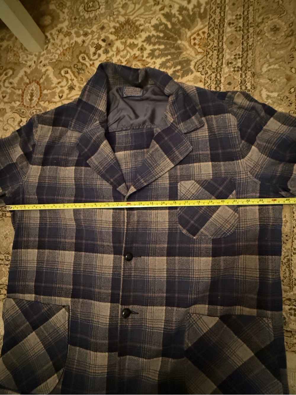 Men's Pendleton Plaid Jacket - Picture 8 of 8